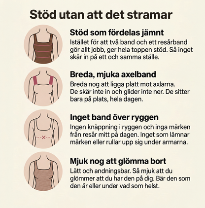 Soleens Inbyggda Bh Komfortlinne