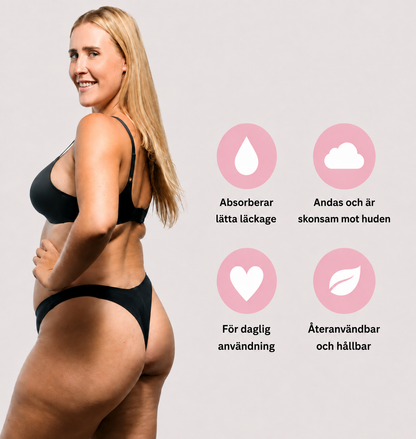 Sömlös stringtrosa – lätt urinläckage