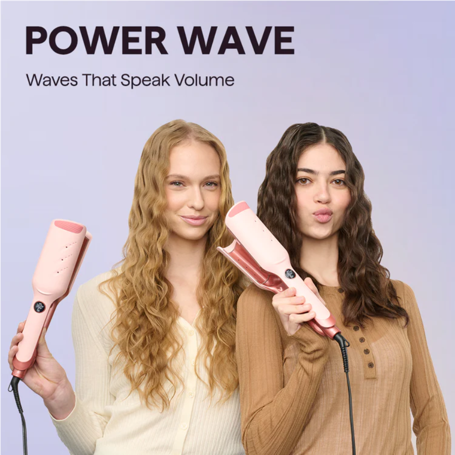Power Wave Hair Crimping Iron